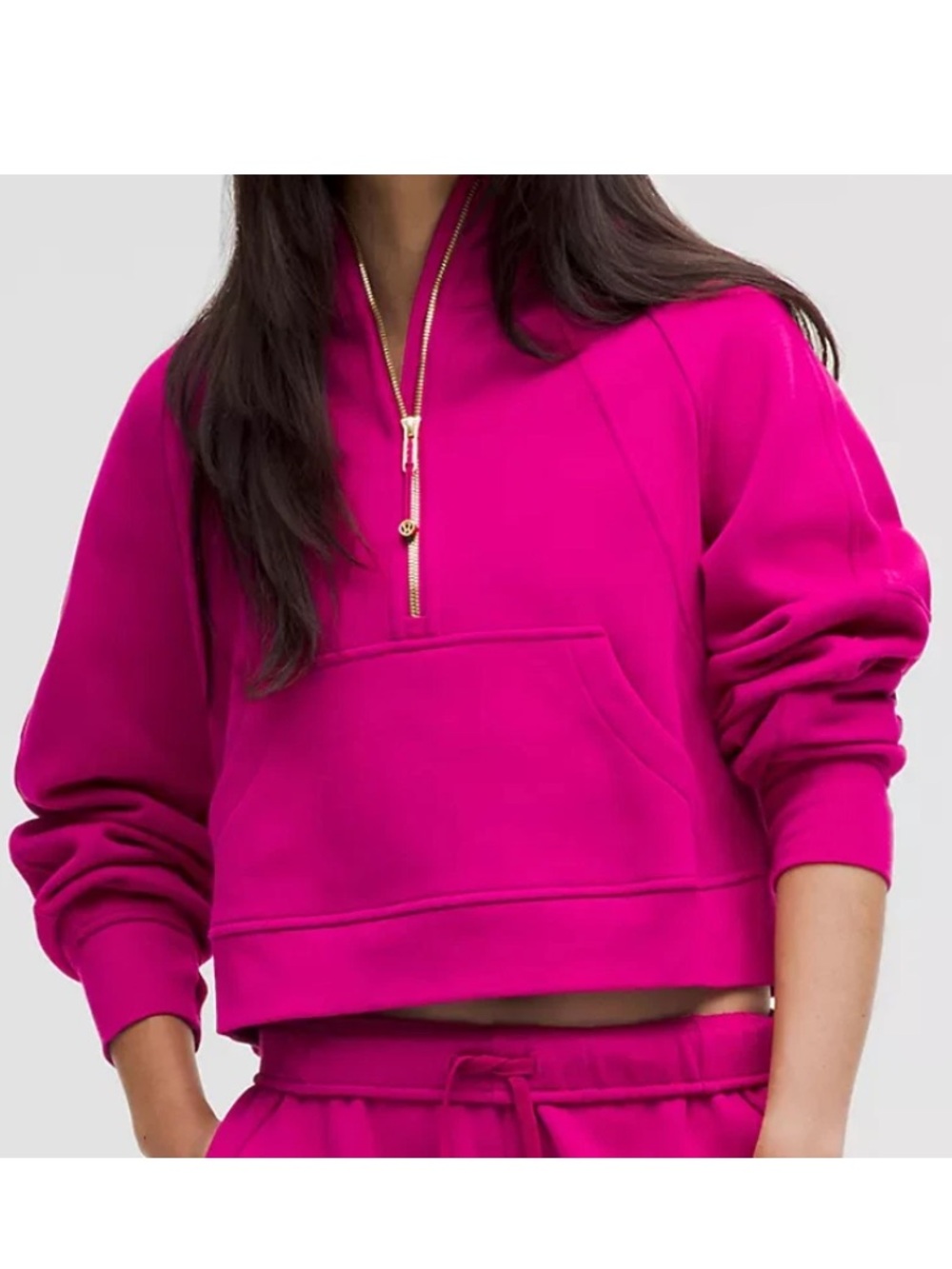Lululemon Scuba Oversized Half Zip Hoodie - Picture 12 of 13